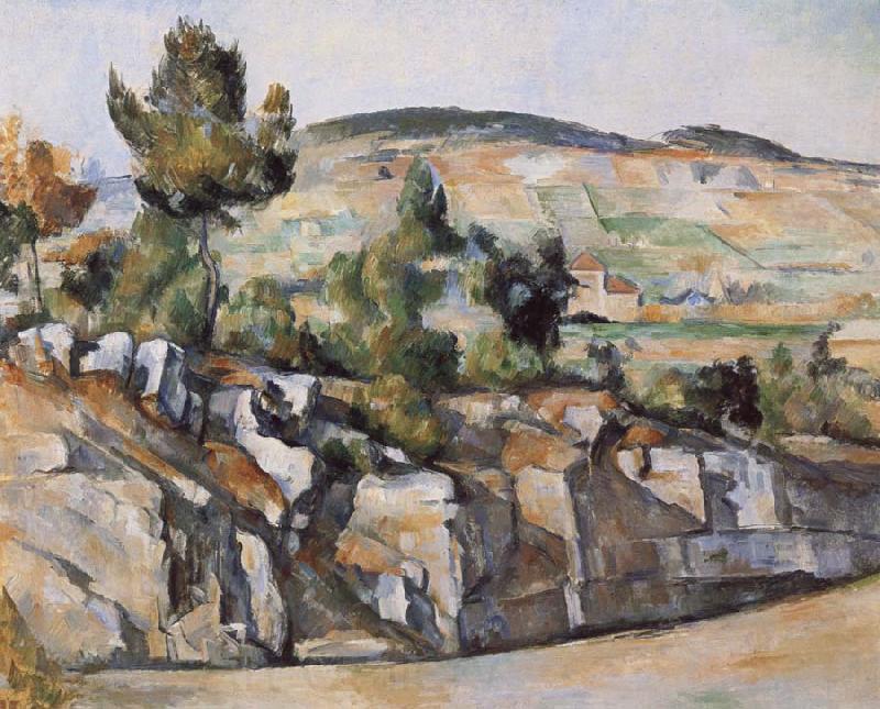 Paul Cezanne Hillside in Provence Germany oil painting art